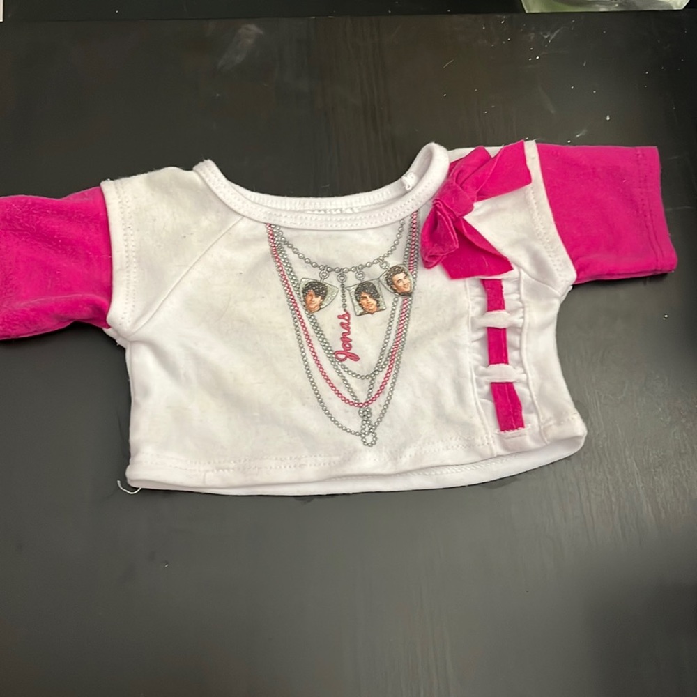 Build A Bear:Jonas brothers tee shirt